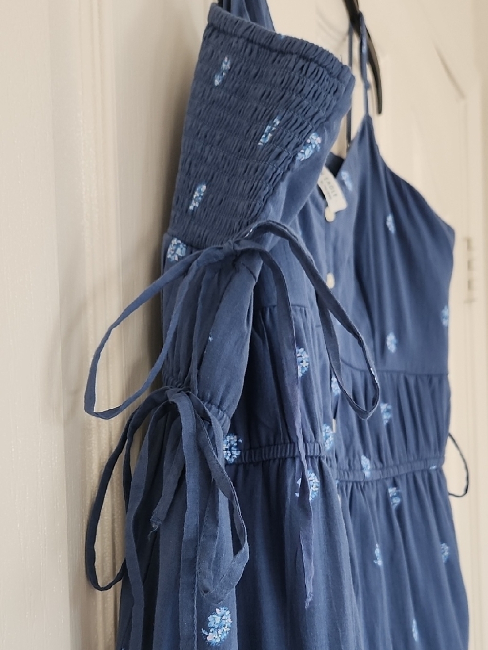 American Eagle Blue Sleeveless Dress Size XL - Picture 6 of 10